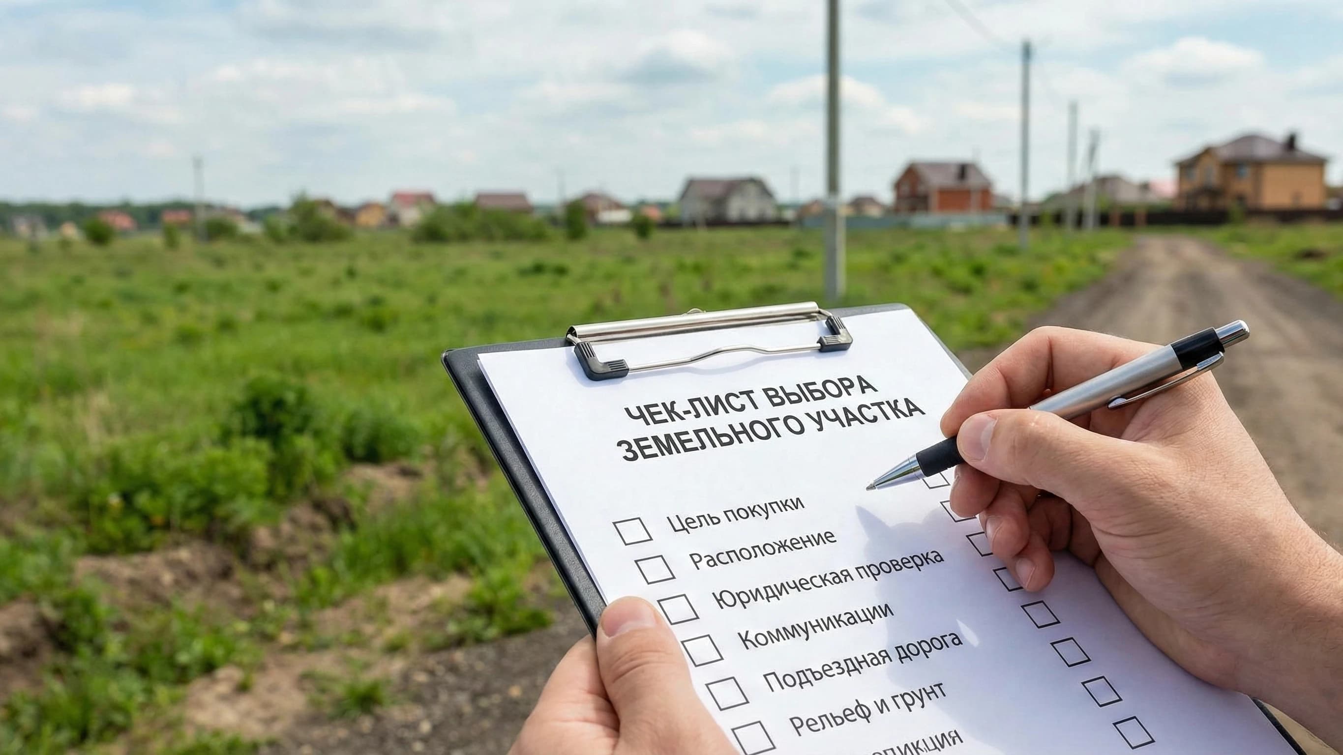 Как правильно выбрать земельный участок