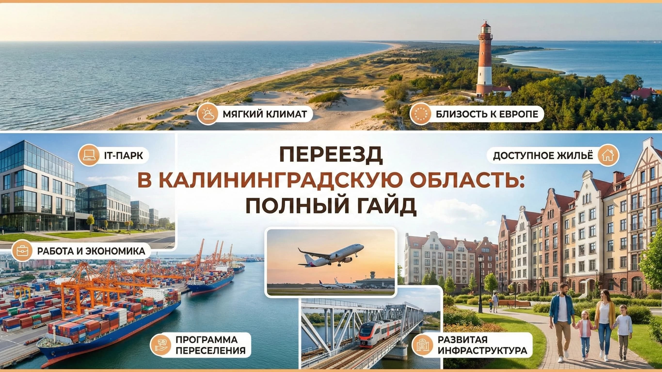 Переезд в Калининградскую область: всё что нужно знать