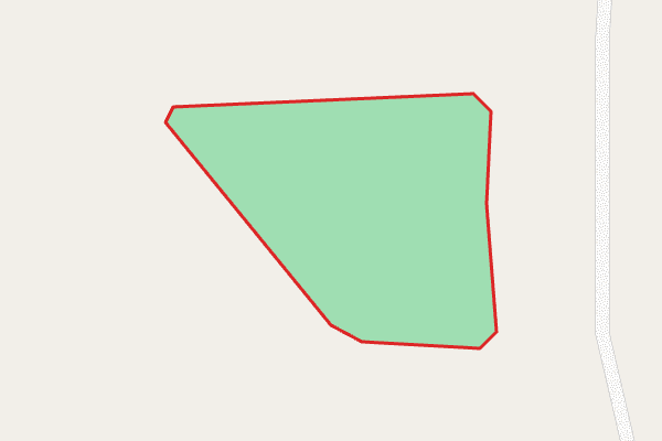 Участок 58 сот. пос. Красное