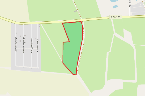 Участок 10.17 сот. пос. Горохово