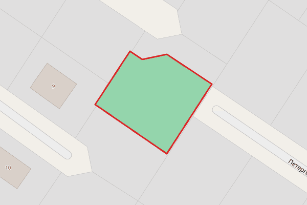 Участок 7.60 сот. пос. Авангардное