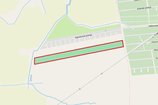 Участок 640 сот.